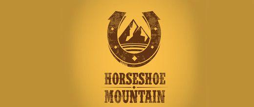 Horse Mountain Logo - 33 Supreme Mountain Logo Designs for Inspiration | Naldz Graphics