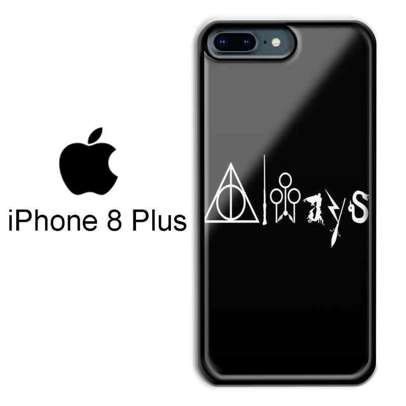 New Harry Potter Logo - always harry potter logo iPhone 8 Plus Case - BlueSkyTee