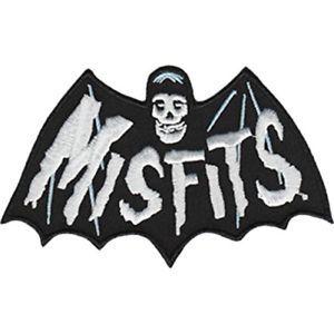Misfits Logo - MISFITS Logo Red Fiend Cut Out Skull Fiend Club US Skull : Sew