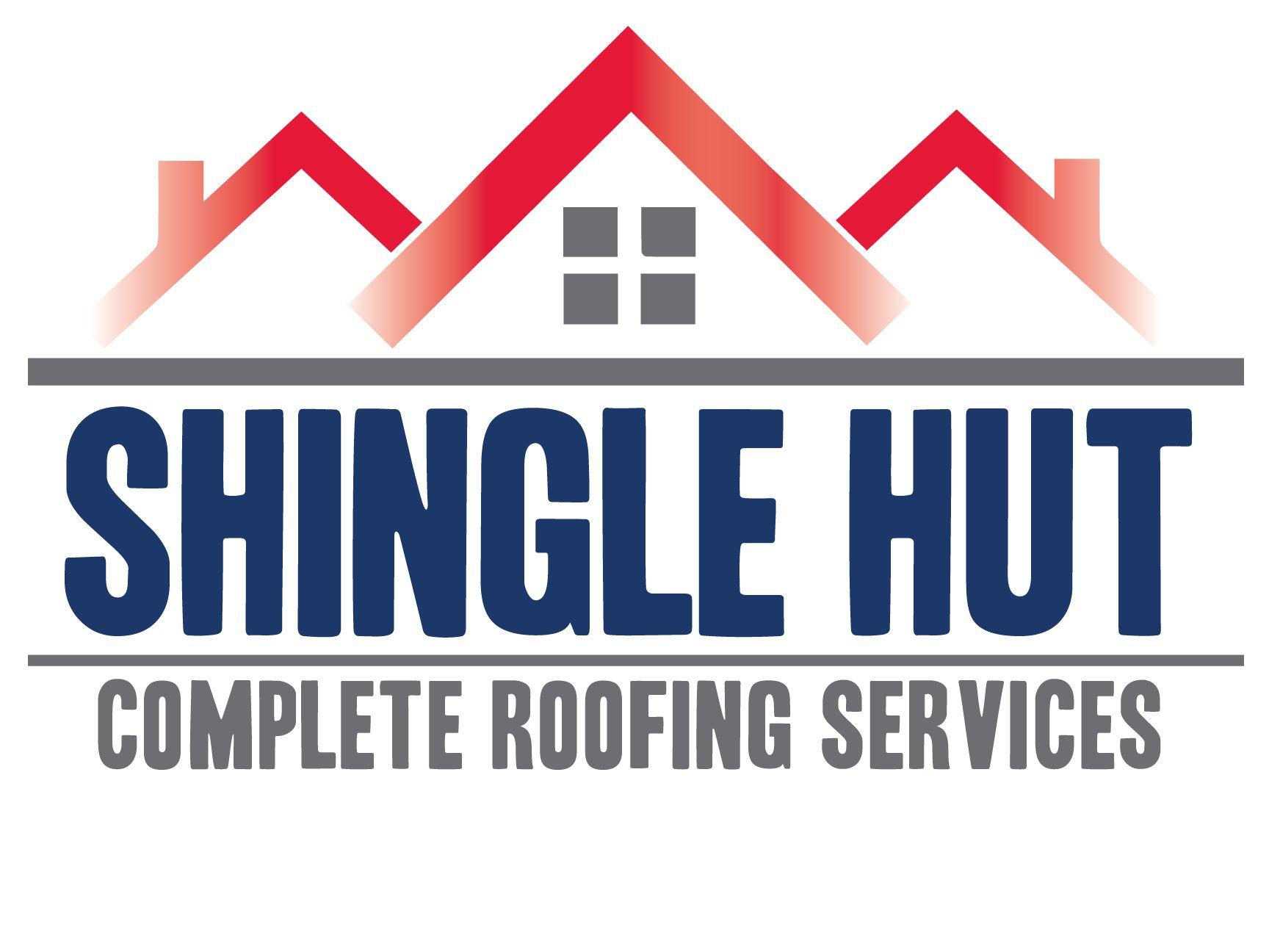 Shingle Roof Logo - Shingle Hut Roofing. Cypress Roofing Company