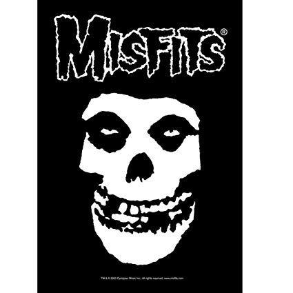 Misfits Logo - Misfits - Misfits Logo Textile Poster: Amazon.co.uk: Kitchen & Home