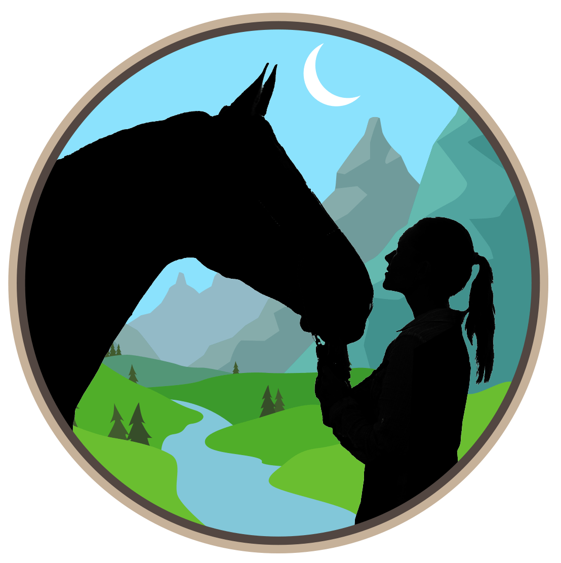 Horse Mountain Logo - Non Profit Mountain River Youth Ranch Gets New Logo And Website
