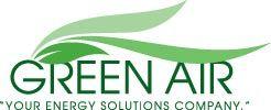 Green Air Logo - Solar Roofing Installation. HVAC. Home
