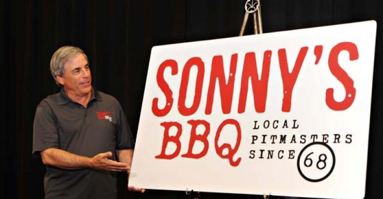 Sonny's Real Pit Bar B Q Logo - Sonny's Real Pit Bar B Q To Undergo Revamp. Nation's Restaurant News