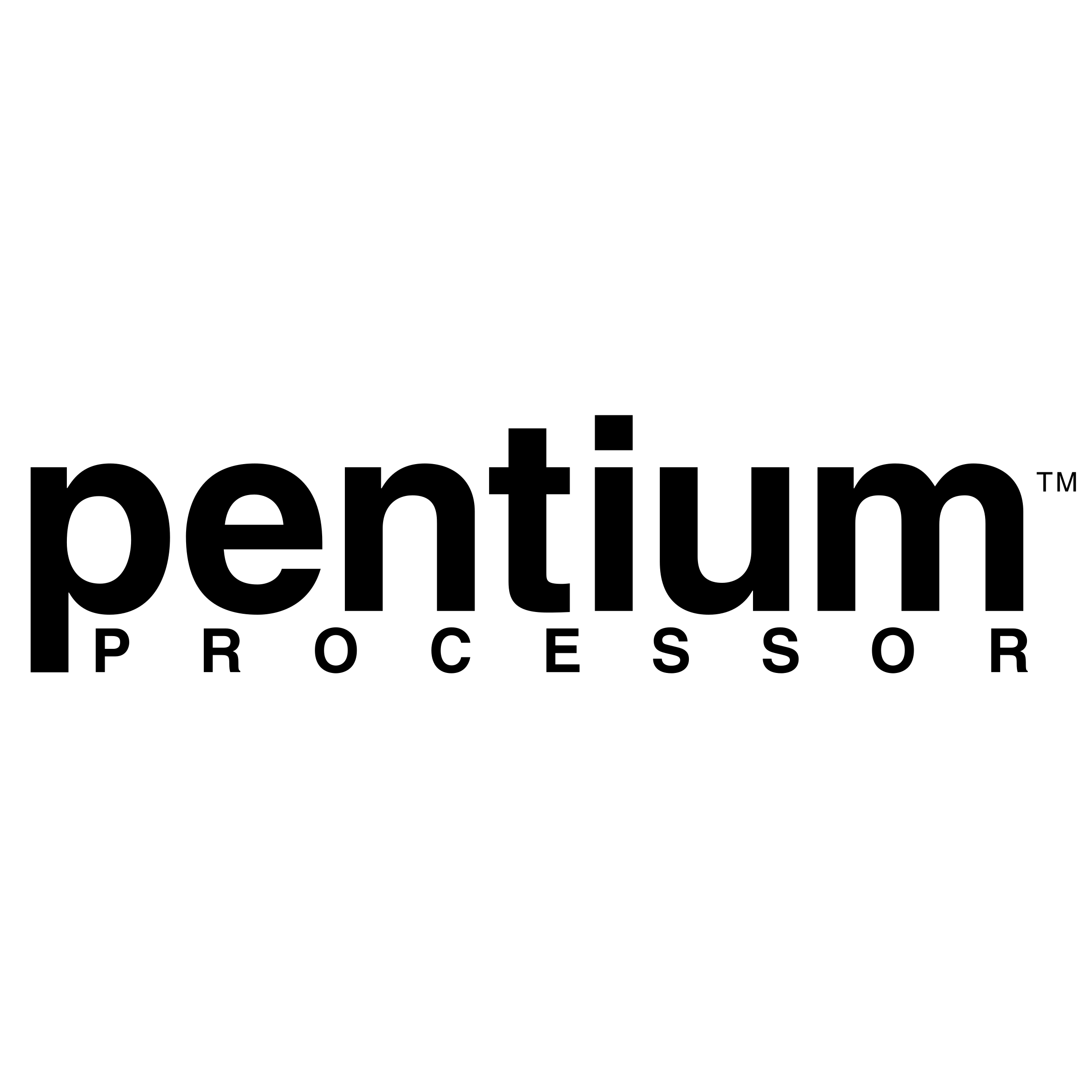 Pentium Logo - Pentium Logo PNG Transparent & SVG Vector - Freebie Supply