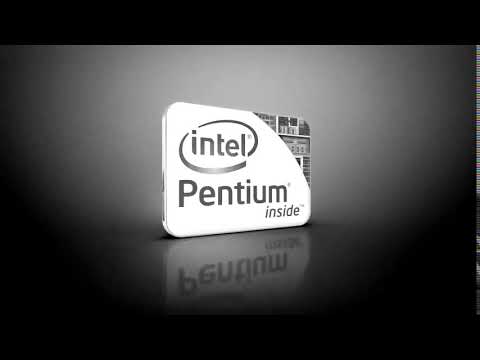 Pentium Logo - Intel Pentium Logo In Black & White Pitch - YouTube