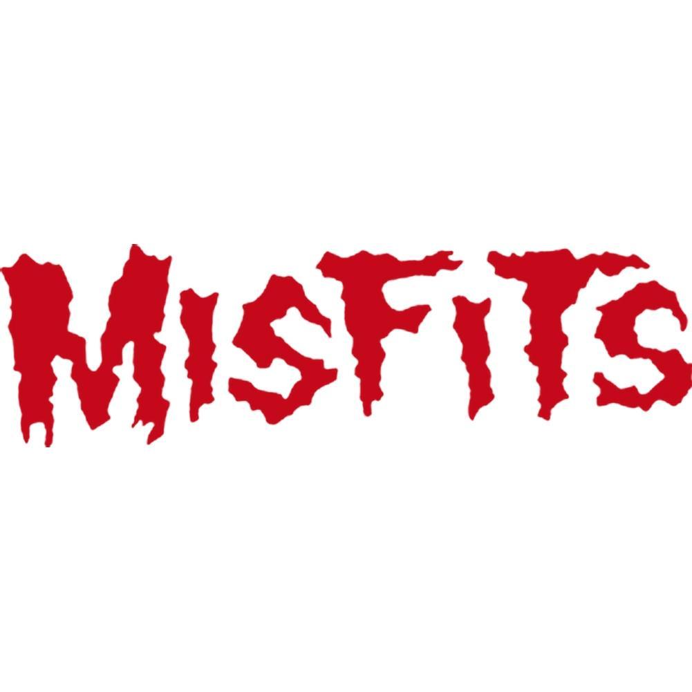 Misfits Logo - The Misfits Logo Rub-On Sticker - Red – RockMerch