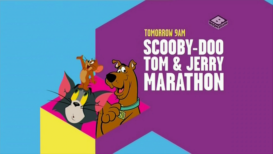 Tom and Jerry Boomerang Logo - Boomerang UK Scooby Doo And Tom And Jerry Marathon This Weekend 22