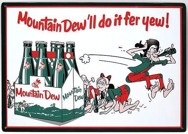 Mountain Dew Original Logo - Old mountain dew Logos