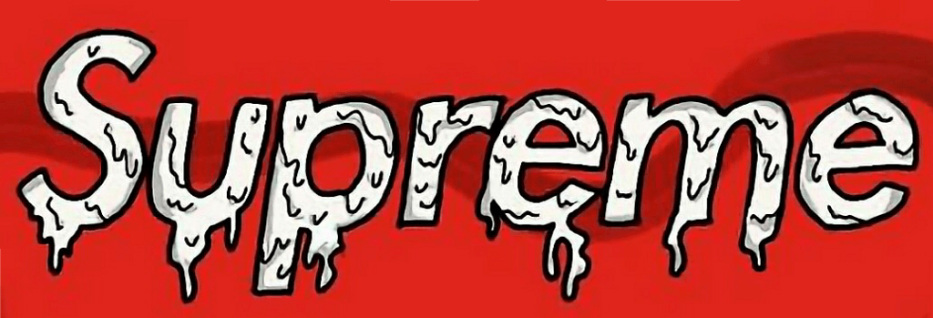 Surpeme Cartoon Logo - sticker supreme derretido freetoedit