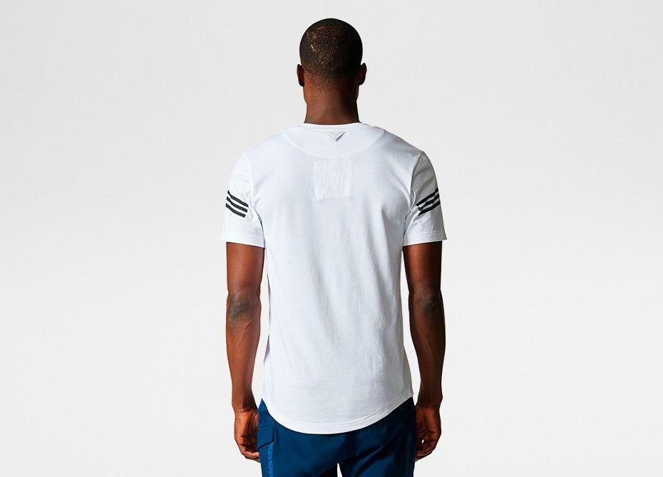 Adidas Mountain Logo - adidas x White Mountaineering Logo T-Shirt (White) | asphaltgold