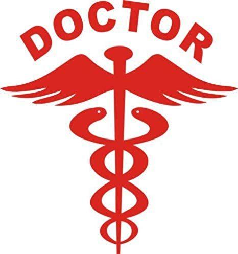 Doctor Logo - Buy marvellous Vinyl Specialist Doctor Logo Decal ll Symbol Sticker