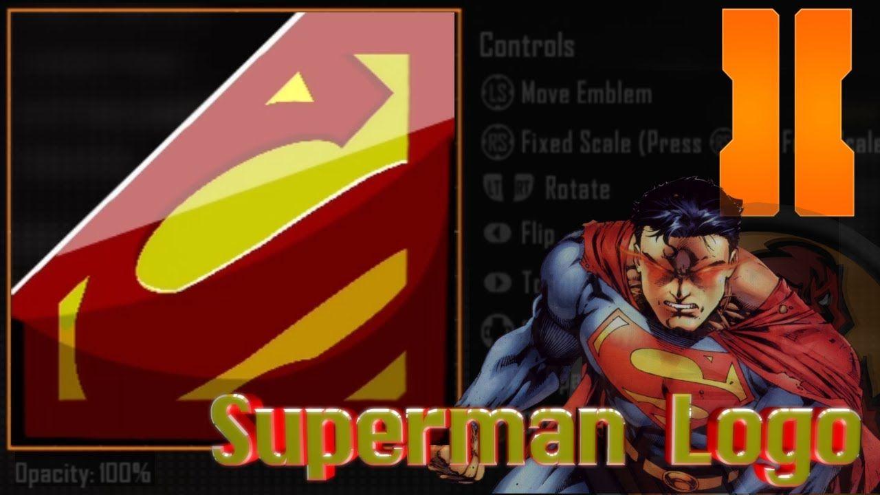 Best Superman Logo - COD Black Ops 3 / BO2 / Advanced Warfare Superman Logo Emblem