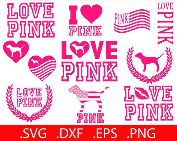 Love Pink Logo Svg