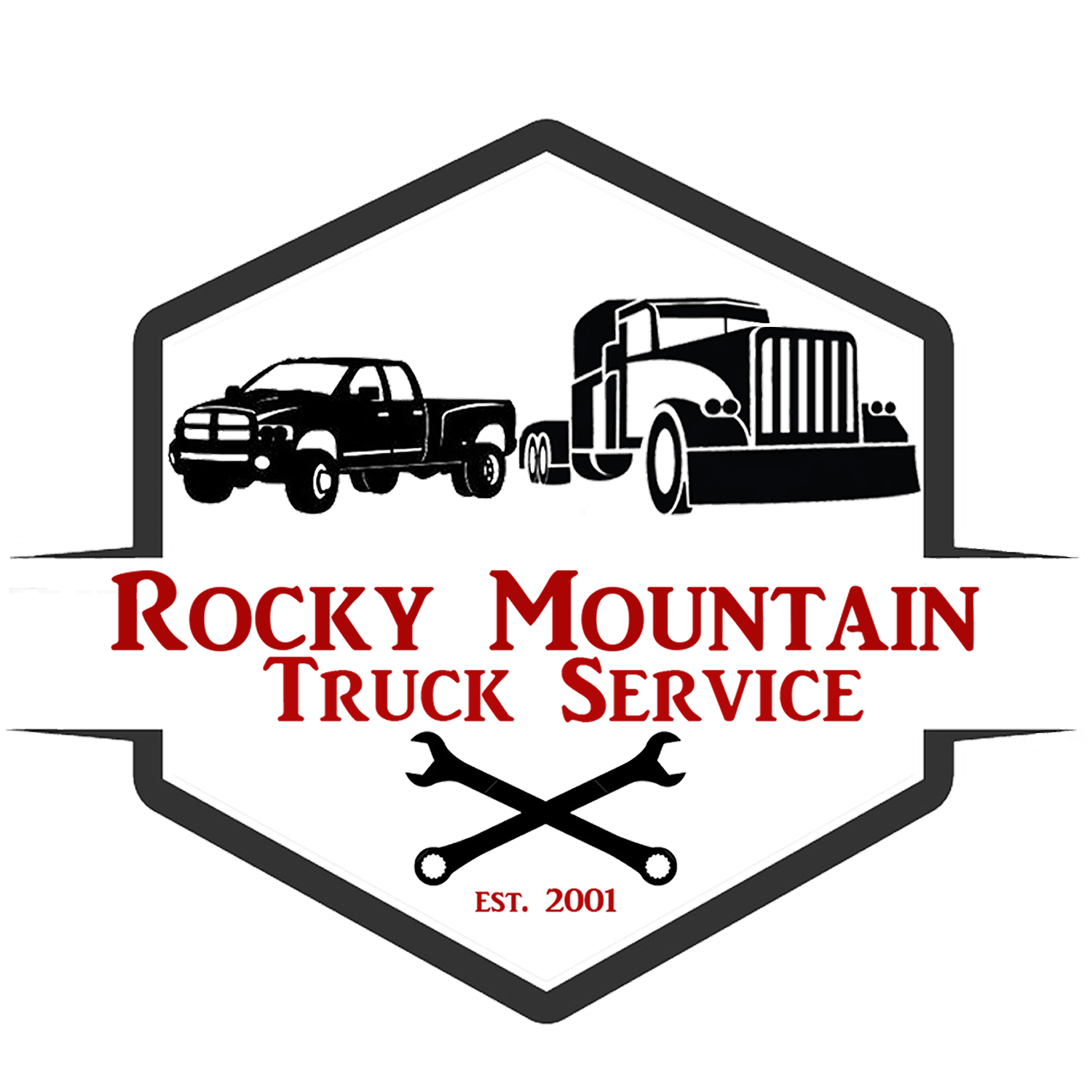 Truck Service Logo - Rocky Mountain Truck Service