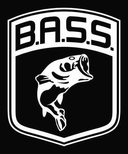 Black Bass Logo - Bass Logo Fish Largemouth Die Cut Vinyl Decal Sticker - Texas Die Cuts