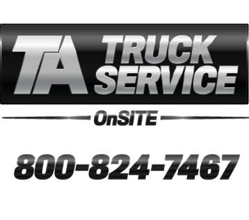 Truck Service Logo - OnSITE Mobile Fleet Maintenance | TravelCenters of America
