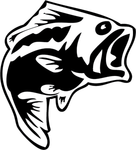 Black Bass Logo - large mouth bass Logo Vector (.AI) Free Download