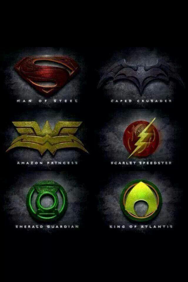 Cool Hero Logo - Man of Steel sucked, but these logos are very cool!!! to