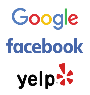 Yelp and Facebook Logo - Google, Yelp, Facebook Most Trusted For Online Reviews
