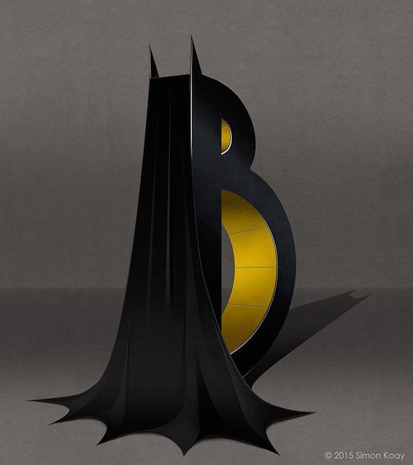 Cool Hero Logo - From A To Z, These Superhero-Themed Alphabets Are Pure Awesome