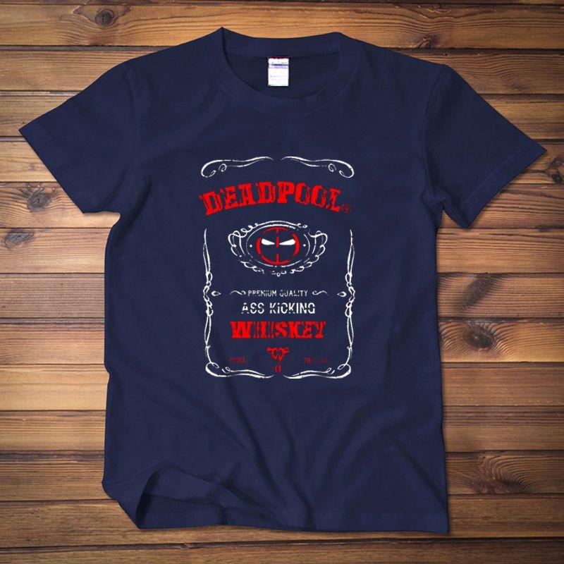 Cool Hero Logo - Marvel Deadpool Hero Logo T-shirt Cool | Wishiny