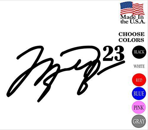 Jordan Flight Logo - Signature Micheal 23 Air Jordan Flight Logo Vinyl Decal Sticker ...