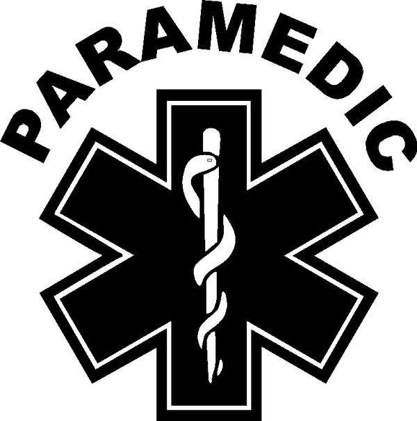 Star of Life Logo - Paramedic” Star Of Life Sticker Decal