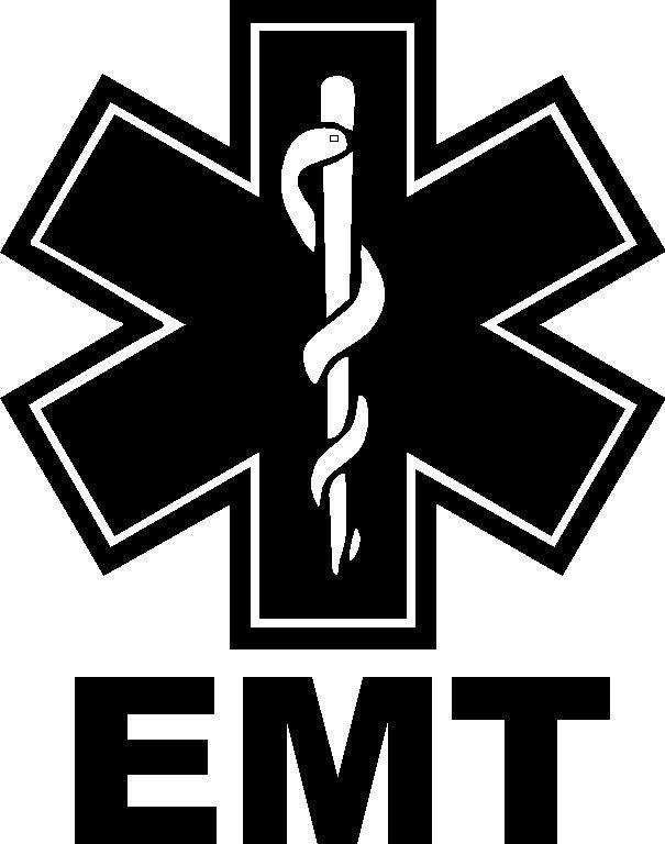 Star of Life Logo - EMT” Star Of Life Sticker Decal
