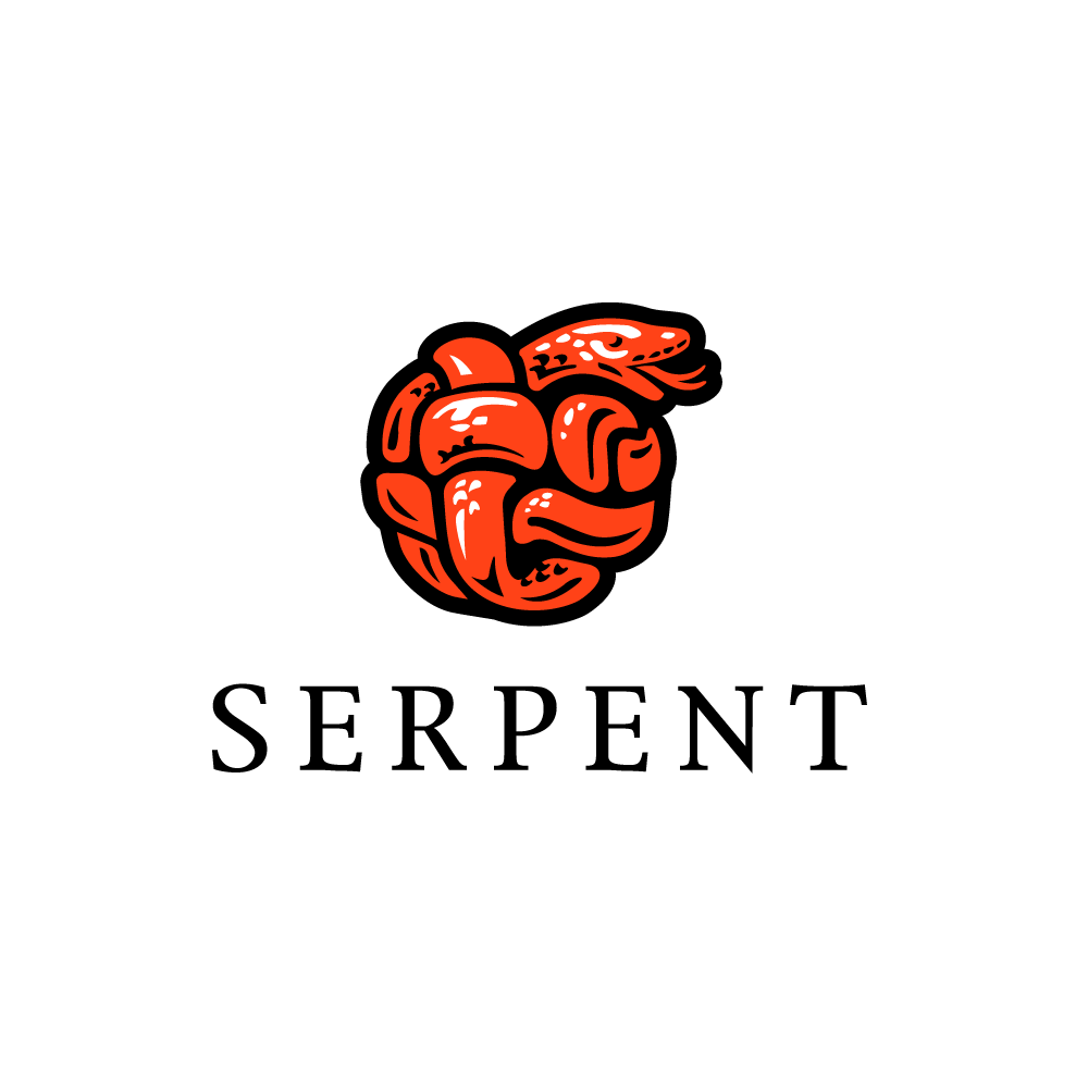 Serpent Logo - For Sale: Serpent Coil Logo Design | Logo Cowboy