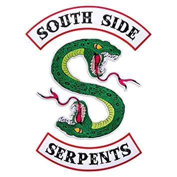 Serpent Logo - Amazon.com: Riverdale Southside Serpents Biker Gang Emblem ...
