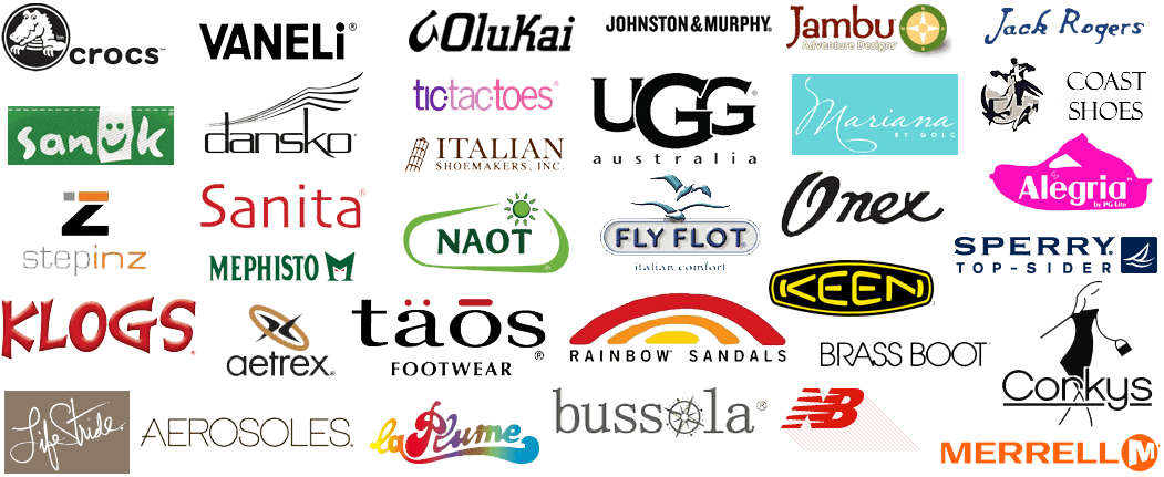 Shoe Brands Logos