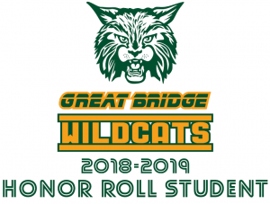 Green and Gold Wildcat Logo - Great Bridge Middle School