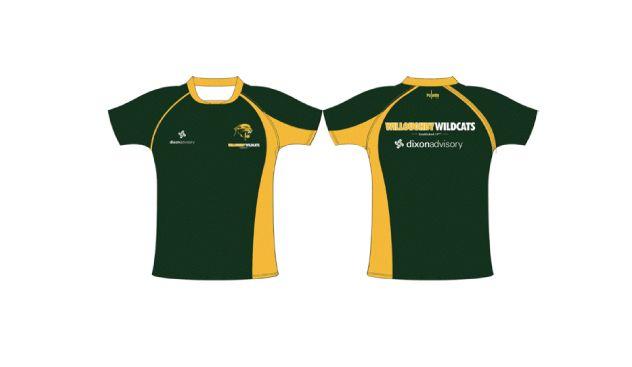 Green and Gold Wildcat Logo - Club Colours & Gear - Willoughby Wildcats JAFC