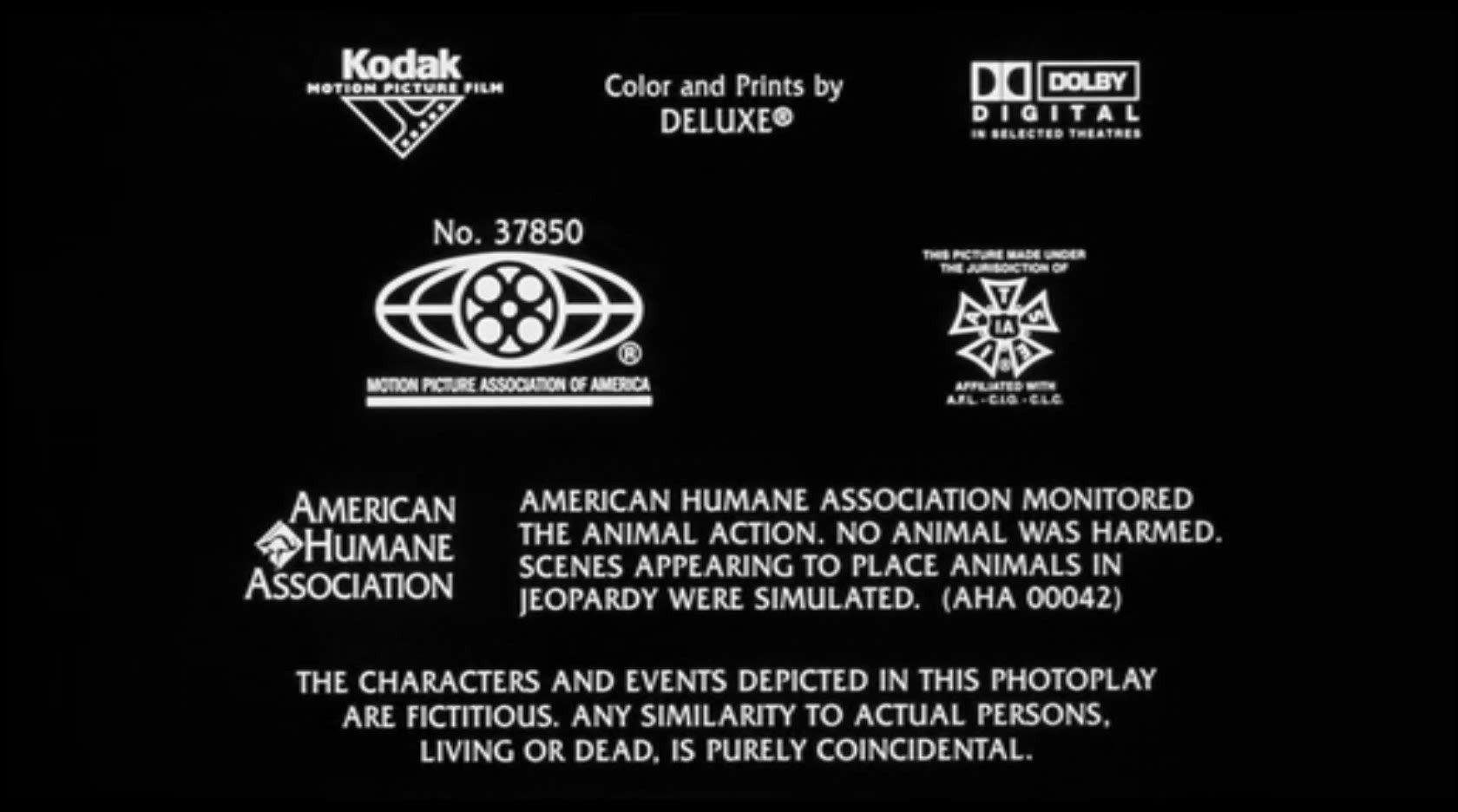 Other MPAA Logo - Image - Cast Away MPAA Credits.jpg | Logopedia | FANDOM powered by Wikia