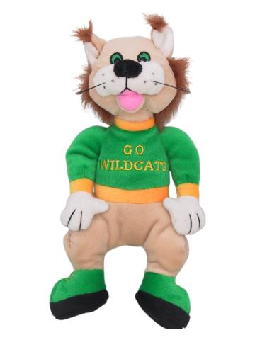 Green and Gold Wildcat Logo - Wildcat Green & Gold 9 Inch Varsity – Case of 50