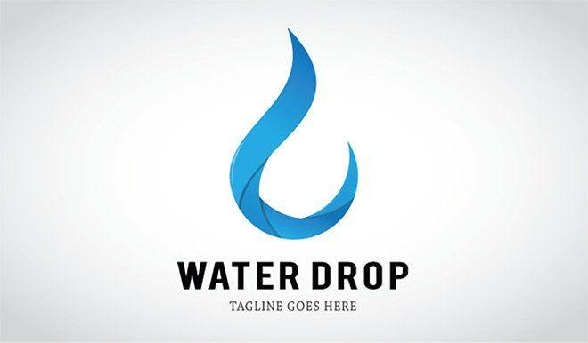 Water Drop Logo - Water Drop Logo ~ Logo Templates ~ Creative Market