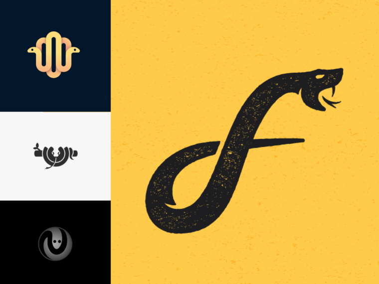 Serpent Logo - 40+ Amazing Snake Logos - Skydesigner