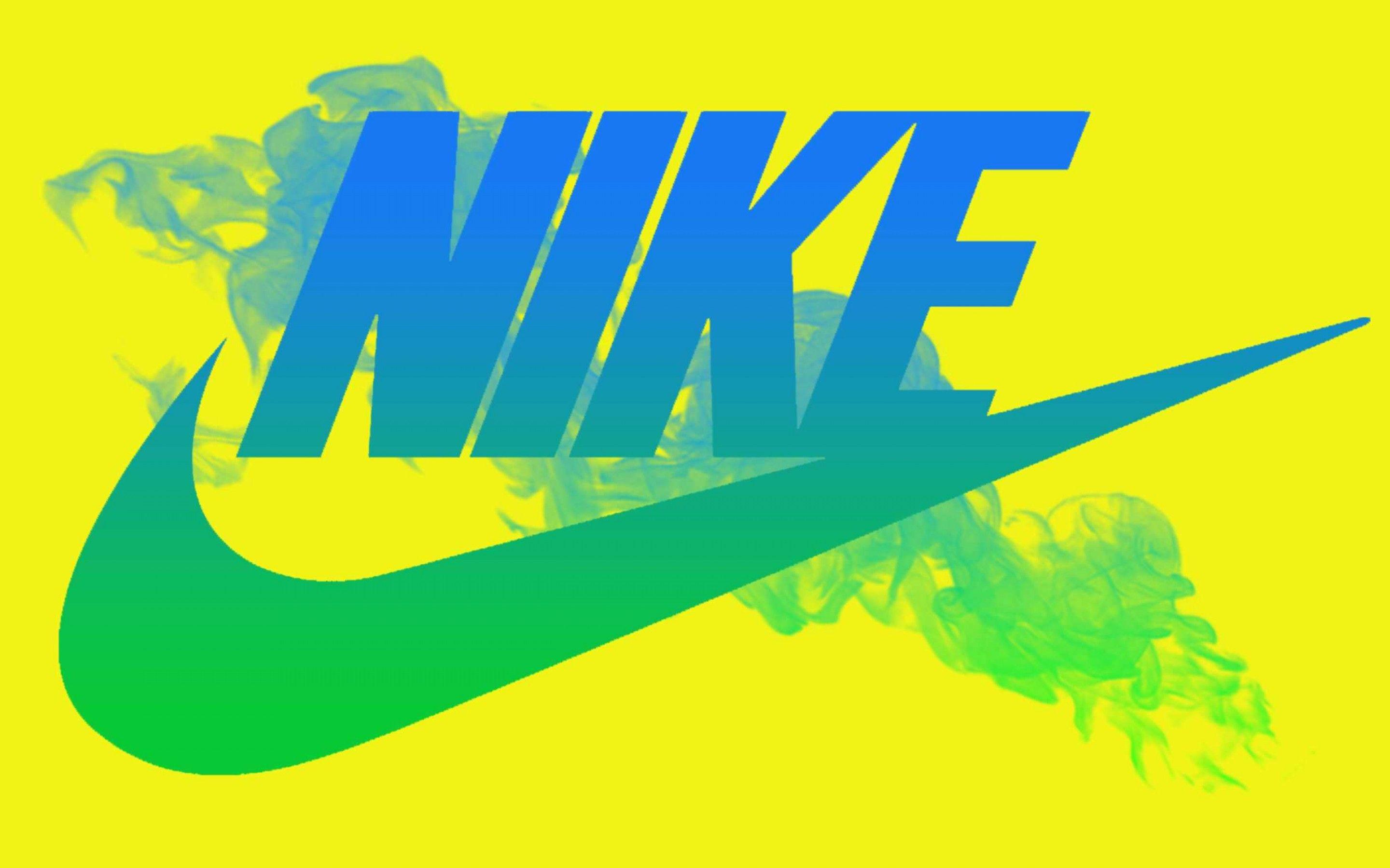 Yellow Nike Logo - Nike Logo | Desktop Backgrounds