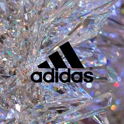 Diamond Glitter Logo - Adidas logo wallpaper | iPhone wallpapers | Pinterest | Adidas ...
