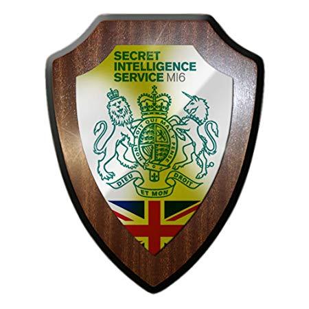 British Secret Intelligence Service Logo - MI6 Secret Intelligence Service Coat of Arms Logo Badge British ...