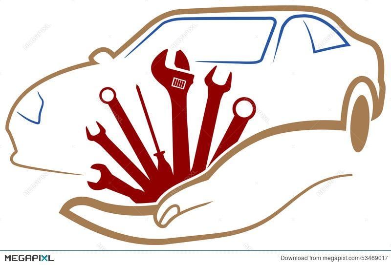 Auto Mobile Logo - Automobile Workshop Logo Illustration 53469017 - Megapixl
