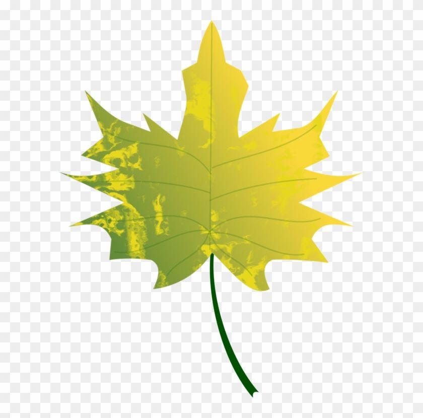 Yellow and a Leaf with an a Logo - Falling Leaves Clipart And Yellow Leaf