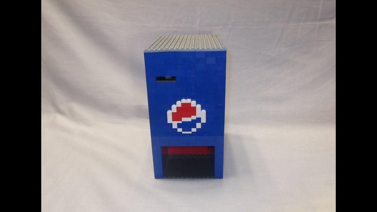 Pepsi Machine Logo - LEGO PEPSI MACHINE V1 (NEW MECHANISM) - YouTube