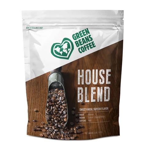 Green Beans Coffee Company Logo - Green Beans Coffee