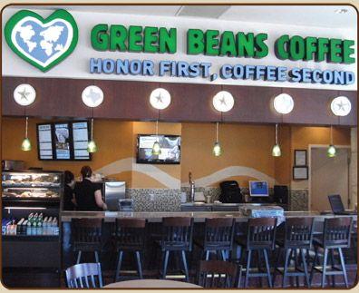 Green Beans Coffee Company Logo - Green Beans Coffee Franchise Info For Veterans | VeteransFranchise.com