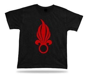 Foreign Military Logo - French Foreign Legion Symbol Logo Military T Shirt France Armed ...