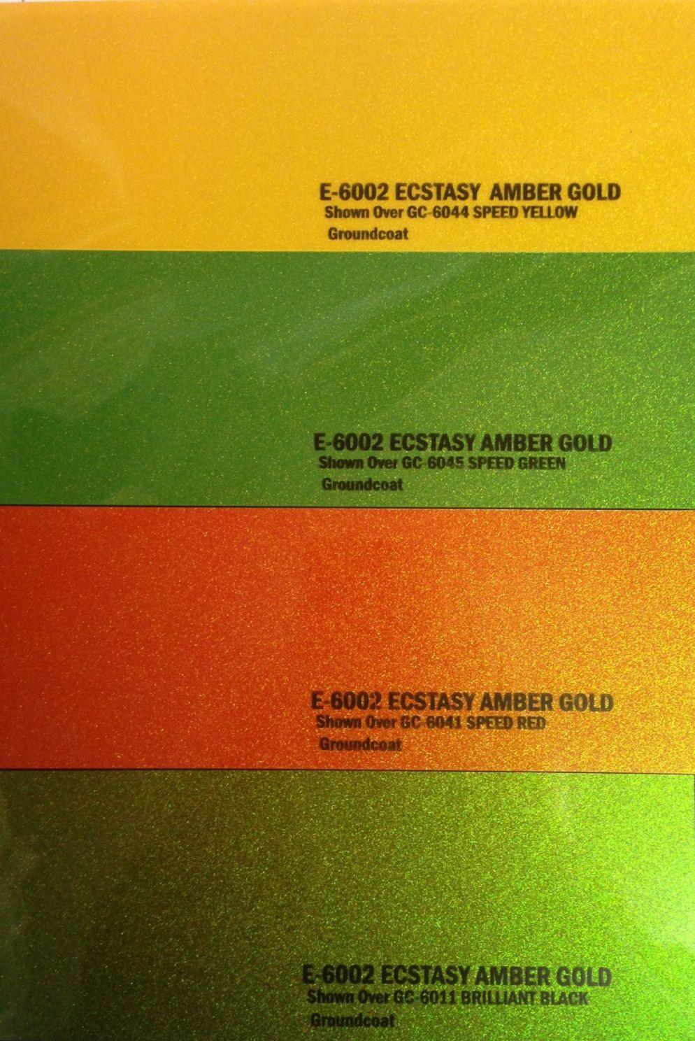 Gold and Green P Logo - Ecstasy Amber Gold Green to Gold