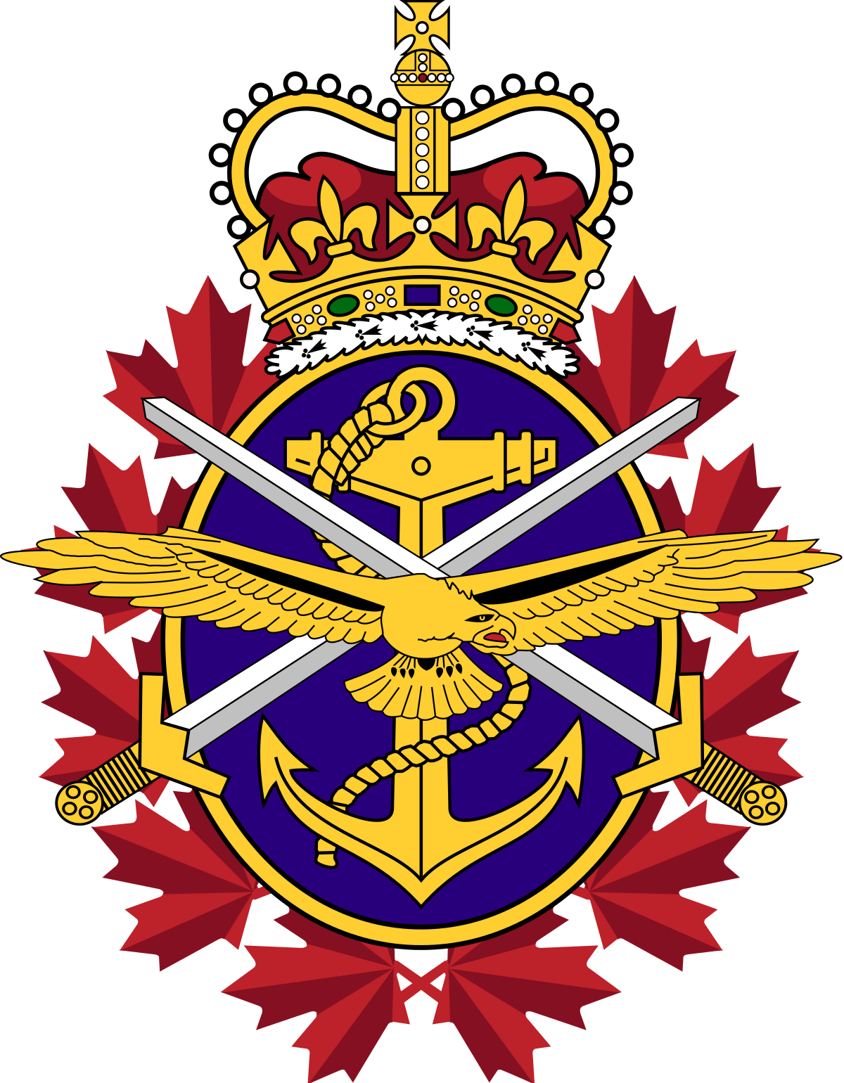 Armed Forces Logo - Canadian Armed Forces