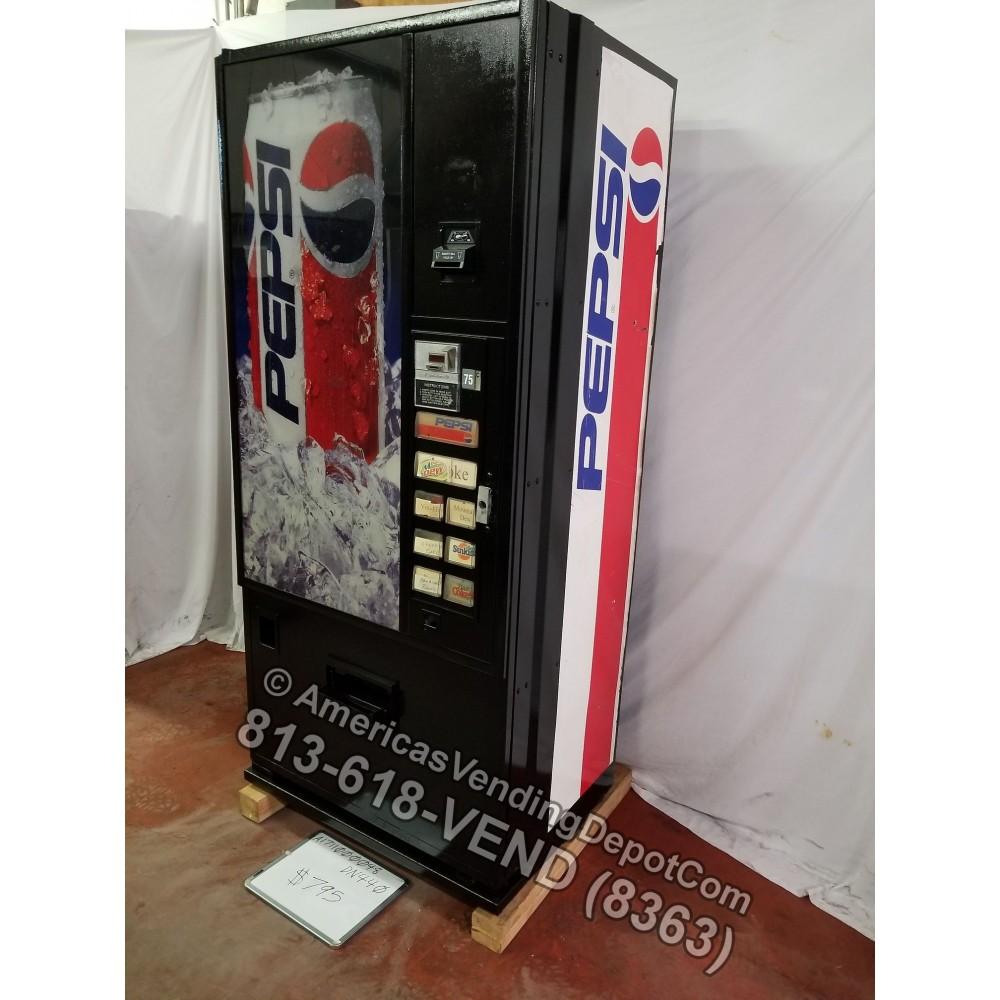 Pepsi Machine Logo - Dixie Narco 440MC 8 Selections Can 16.9 Bottle Single Price